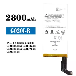 バッテリー G020I-B 対応 Google Pixel 4