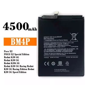 バッテリー BM4P 対応 Xiaomi Redmi K30,Poco X2