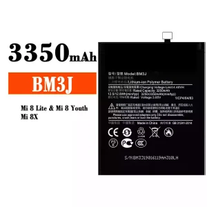 バッテリー BM3J 対応 Xiaomi Mi 8 Lite/ Mi 8 Youth / Mi 8X