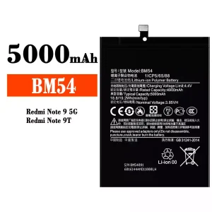 バッテリー BM54 対応 Xiaomi Redmi Note 9 5G / Redmi Note 9T