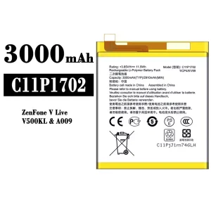 バッテリー C11P1702 対応 Asus ZenFone V Live