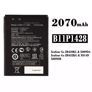 バッテリー B11P1428 対応 Asus Zenfone Go ZB450KL / ZB452KG