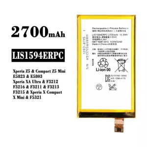 バッテリー LIS1594ERPC 対応 Sony Xperia Z5 / Compact Z5 Mini / Xperia XA Ultra / Xperia X Compact X Mini