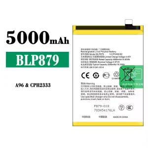 バッテリー BLP879 対応 OPPO A96