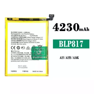 バッテリー BLP817 対応 OPPO A15 /A15S /A16K