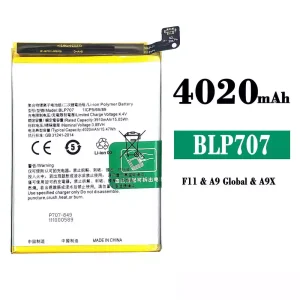 バッテリー BLP707 対応 OPPO A9 /A9X /F11