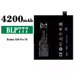 バッテリー BLP777 対応 OPPO Realme X50 Pro