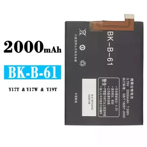 バッテリー BK-B-61 対応 VIVO Y17T/Y17W/Y19T