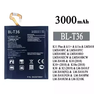 バッテリー BL-T36 対応 LG K11 Plus /K10 / K10+