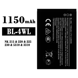 バッテリー BL-4WL 対応 Nokia NK 215/220/225/230/5310/3310