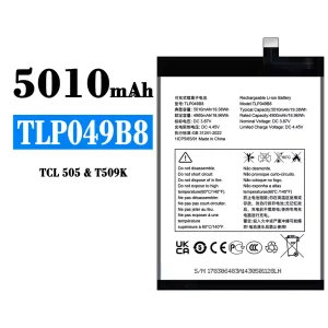バッテリー TLP049B8 対応 Alcatel TCL 505/T509K
