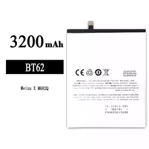 バッテリー BT62 対応 Meizu X/M682Q