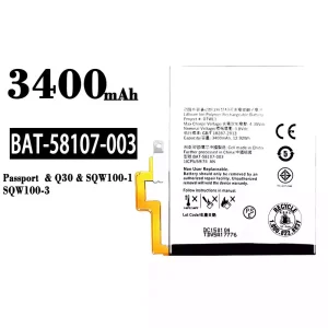 バッテリー BAT-58107-003 対応 BlackBerry Passport/Q30/SQW100-1/SQW100-3