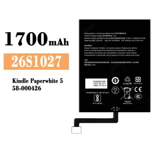 バッテリー 26S1027 対応 Amazon Kindle Paperwhite 5
