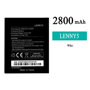 バッテリー LENNY5 対応 WIKO