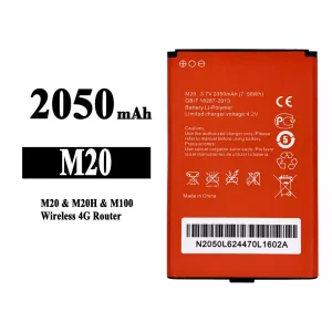 バッテリー M20 対応 Benteng M20H/M100