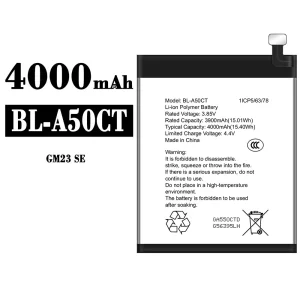 バッテリー BL-A50CT 対応 General Mobile GM 23 SE