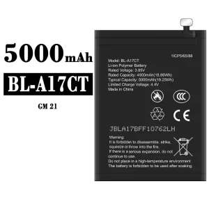 バッテリー BL-A17CT 対応 General Mobile GM 21