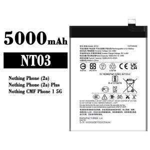 バッテリー NT03 対応 Nothing Phone 1 5G/2a/2a Plus