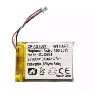 交換用 ヘッドフォン バッテリー 対応 Astro A50 2019 2020 2021,623441