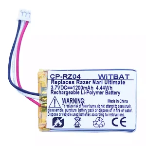 交換用 ヘッドフォン バッテリー 対応 Blackshark V2 Pro,Razer Kraken V3 Pro,Kraken BT Kitty Edition,Barracuda X Wireless,JBL Tune 3