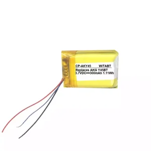 交換用 ヘッドフォン バッテリー 対応 AKG Y45BT,AEC582030