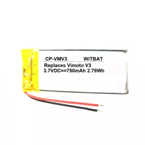 交換用 ヘッドフォン バッテリー 対応 Vimoto V3,V6
