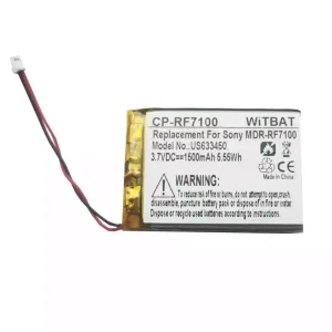 交換用 ヘッドフォン バッテリー 対応 Sony BP-HP1200,MDR-DS7000,MDR-RF7000,MDR-RF7100 SL00131-1