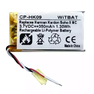 交換用 ヘッドフォン バッテリー 対応 Harman Kardon Soho II NC,SR552035P