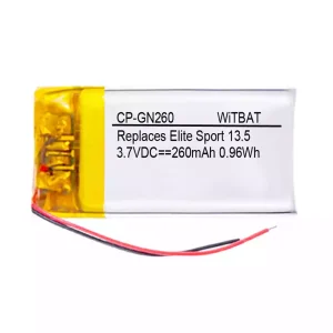 交換用 ヘッドフォン バッテリー 対応 Jabra Elite Sport 13.5 充電ケース