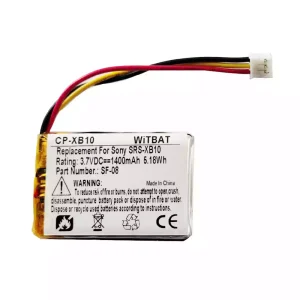 交換用 スピーカー バッテリー 対応 Sony SRS-XB100,SRS-XB10,SRS-XB12,WH-L600,Logitech S100