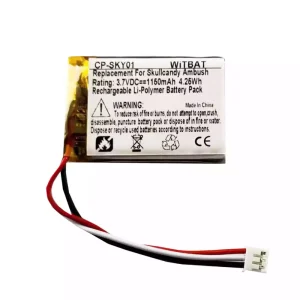 交換用 スピーカー バッテリー 対応 Skullcandy Ambush,Skullcandy Barricade Mini,Skullcandy Venue