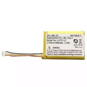 交換用 スピーカー バッテリー 対応 JBL Clip 3,L0721-LF
