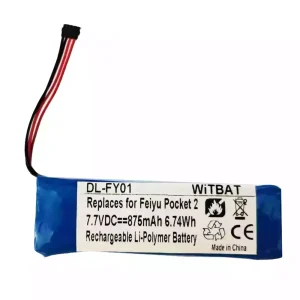 交換用 バッテリー 対応 Feiyu Pocket 2S,Pocket 2,Pocket 1