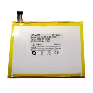 交換用 バッテリー 対応 Amazon Kindle Fire HD 8" 5th GEN,SG98EG 26S1009
