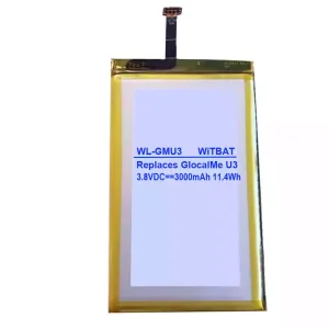 交換用 バッテリー 対応 GlocalMe GLMU19A02W,Yoshiatsu Cat U3