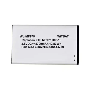 交換用 バッテリー 対応 ZTE 303ZT,305ZT,306ZT,MF975,MF975S,MF975U,Li3827t43p3h544780