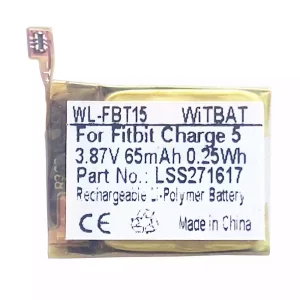 交換用 バッテリー 対応 Fitbit Charge 5 FB421,LSS271617