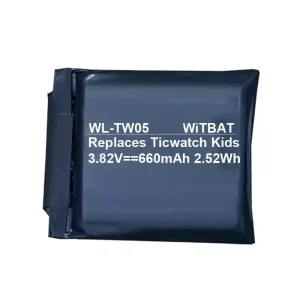 交換用 バッテリー 対応 TicWatch Kids WG11066,DRE622732SA