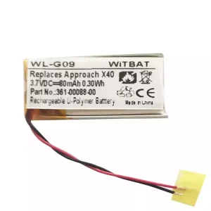 交換用 バッテリー 対応 Garmin Approach X40,VivoSmart HR,VivoSmart HR+,361-00088-00