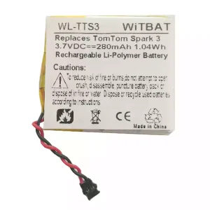 交換用 バッテリー 対応 TomTom Spark 3,PP332727