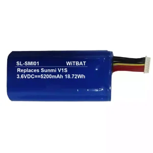 交換用 バッテリー 対応 Sunmi V1S,SMBP001