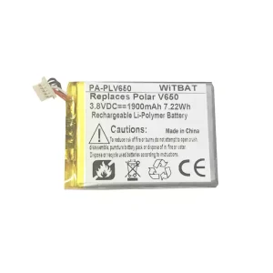 交換用 バッテリー 対応 Polar V650