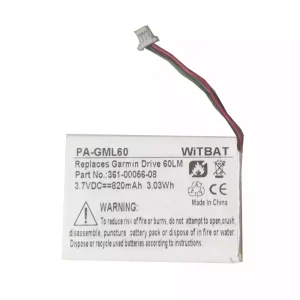 交換用 バッテリー 対応 Garmin 361-00056-12