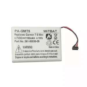 交換用 バッテリー 対応 Garmin T 5 Mini,TT 15 Mini GPS,361-00035-09