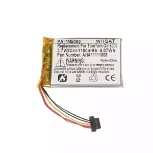 交換用 バッテリー 対応 TomTom Go 5000,Go 5100,Go 6000,Go 6100,Go 9000,AHA11111008