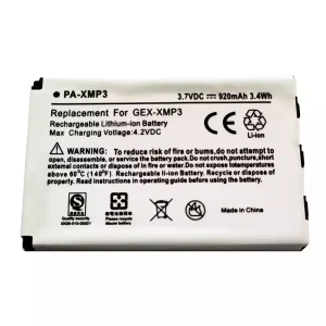 交換用 バッテリー 対応 Pioneer GEX-XMP3,Sirius XM XMP3,XM-6900-0004-00,990552