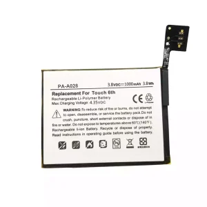 交換用 バッテリー 対応 iPod Touch 6,A1574,A1641,020-00425
