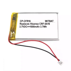 交換用 バッテリー 対応 Hisense CRF-6A16,CRF-6C16