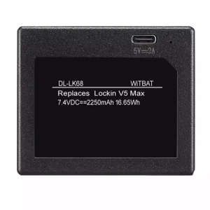 交換用 バッテリー 対応 Lockin V5 Max,S50M,S6 Max,684360